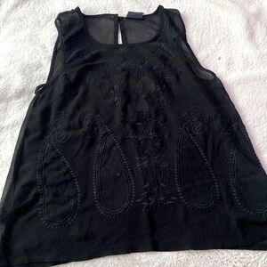 black see trough shirt